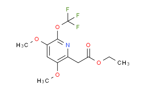 AM18423 | 1804010-53-4 | Ethyl 3,5-dimethoxy-2-(trifluoromethoxy)pyridine-6-acetate