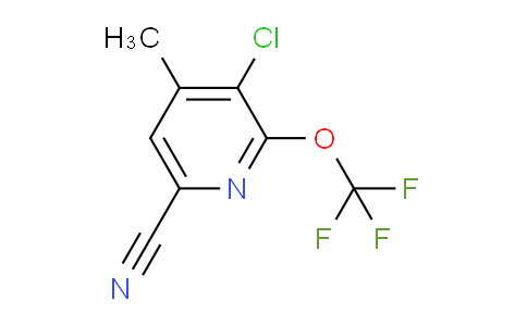 AM184232 | 1804547-71-4 | 3-Chloro-6-cyano-4-methyl-2-(trifluoromethoxy)pyridine