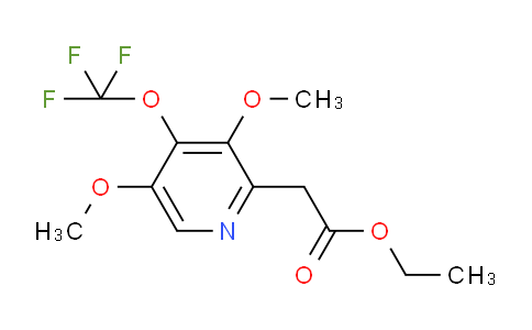 AM18424 | 1804467-47-7 | Ethyl 3,5-dimethoxy-4-(trifluoromethoxy)pyridine-2-acetate