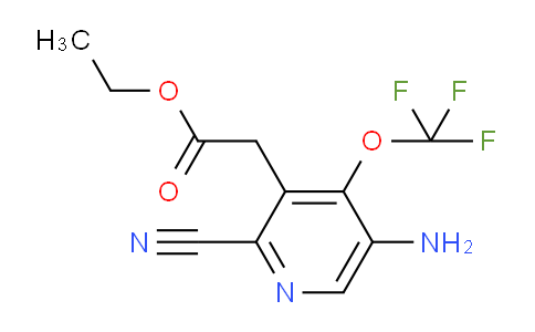 AM18425 | 1803641-18-0 | Ethyl 5-amino-2-cyano-4-(trifluoromethoxy)pyridine-3-acetate