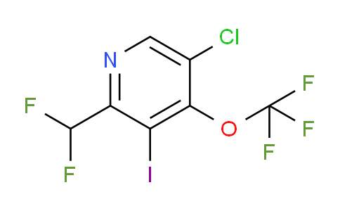AM184250 | 1803613-75-3 | 5-Chloro-2-(difluoromethyl)-3-iodo-4-(trifluoromethoxy)pyridine