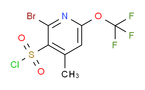 AM184258 | 1806213-32-0 | 2-Bromo-4-methyl-6-(trifluoromethoxy)pyridine-3-sulfonyl chloride
