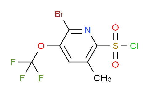 AM184260 | 1804567-19-8 | 2-Bromo-5-methyl-3-(trifluoromethoxy)pyridine-6-sulfonyl chloride