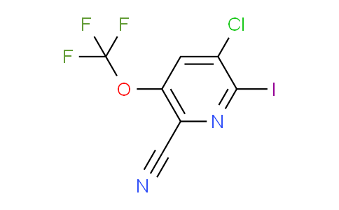 AM184263 | 1804753-79-4 | 3-Chloro-6-cyano-2-iodo-5-(trifluoromethoxy)pyridine