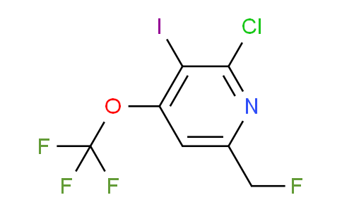 AM184264 | 1804590-21-3 | 2-Chloro-6-(fluoromethyl)-3-iodo-4-(trifluoromethoxy)pyridine