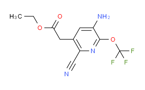 AM18427 | 1803543-51-2 | Ethyl 3-amino-6-cyano-2-(trifluoromethoxy)pyridine-5-acetate