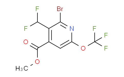 AM184272 | 1804548-37-5 | Methyl 2-bromo-3-(difluoromethyl)-6-(trifluoromethoxy)pyridine-4-carboxylate