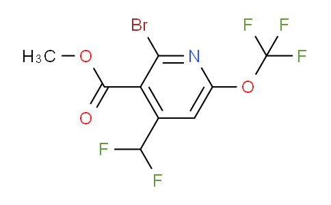 AM184275 | 1804447-36-6 | Methyl 2-bromo-4-(difluoromethyl)-6-(trifluoromethoxy)pyridine-3-carboxylate