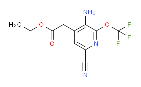 AM18428 | 1803477-02-2 | Ethyl 3-amino-6-cyano-2-(trifluoromethoxy)pyridine-4-acetate