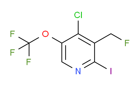 AM184283 | 1804683-45-1 | 4-Chloro-3-(fluoromethyl)-2-iodo-5-(trifluoromethoxy)pyridine