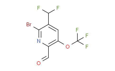 AM184294 | 1804615-90-4 | 2-Bromo-3-(difluoromethyl)-5-(trifluoromethoxy)pyridine-6-carboxaldehyde