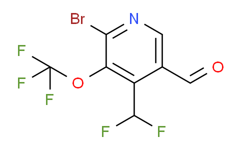 AM184295 | 1803640-63-2 | 2-Bromo-4-(difluoromethyl)-3-(trifluoromethoxy)pyridine-5-carboxaldehyde