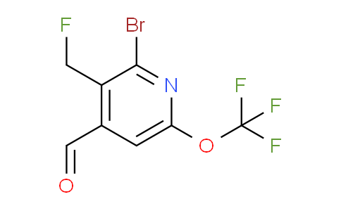 AM184297 | 1806077-95-1 | 2-Bromo-3-(fluoromethyl)-6-(trifluoromethoxy)pyridine-4-carboxaldehyde