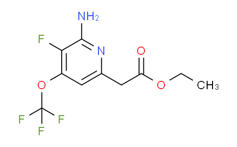 AM18430 | 1804475-63-5 | Ethyl 2-amino-3-fluoro-4-(trifluoromethoxy)pyridine-6-acetate
