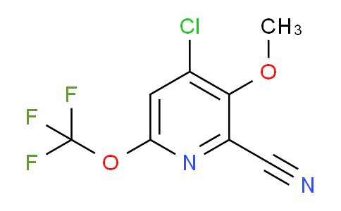 AM184302 | 1804546-08-4 | 4-Chloro-2-cyano-3-methoxy-6-(trifluoromethoxy)pyridine