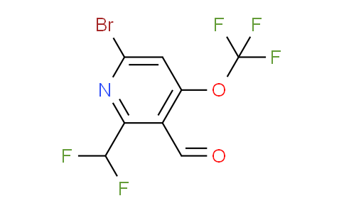 AM184303 | 1803681-14-2 | 6-Bromo-2-(difluoromethyl)-4-(trifluoromethoxy)pyridine-3-carboxaldehyde