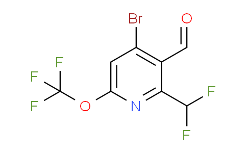 AM184317 | 1803965-20-9 | 4-Bromo-2-(difluoromethyl)-6-(trifluoromethoxy)pyridine-3-carboxaldehyde