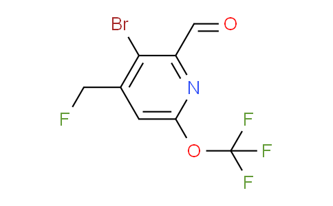 AM184319 | 1803928-88-2 | 3-Bromo-4-(fluoromethyl)-6-(trifluoromethoxy)pyridine-2-carboxaldehyde