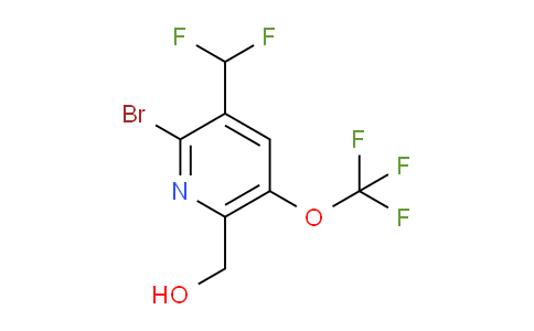 AM184354 | 1803913-59-8 | 2-Bromo-3-(difluoromethyl)-5-(trifluoromethoxy)pyridine-6-methanol