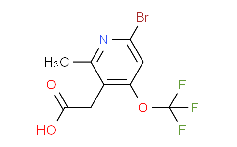 AM184356 | 1804604-36-1 | 6-Bromo-2-methyl-4-(trifluoromethoxy)pyridine-3-acetic acid