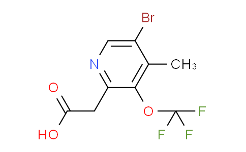 AM184360 | 1804392-38-8 | 5-Bromo-4-methyl-3-(trifluoromethoxy)pyridine-2-acetic acid