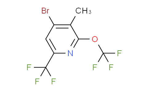 AM184361 | 1804393-49-4 | 4-Bromo-3-methyl-2-(trifluoromethoxy)-6-(trifluoromethyl)pyridine