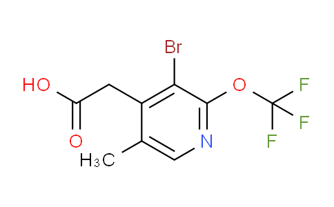AM184362 | 1804577-48-7 | 3-Bromo-5-methyl-2-(trifluoromethoxy)pyridine-4-acetic acid