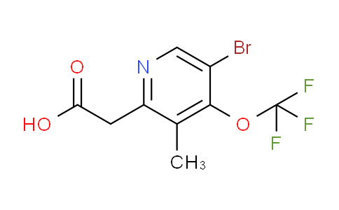 AM184364 | 1804573-55-4 | 5-Bromo-3-methyl-4-(trifluoromethoxy)pyridine-2-acetic acid