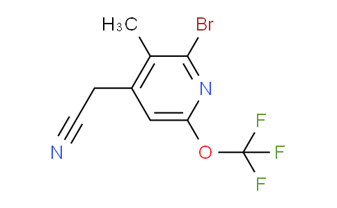AM184367 | 1804580-68-4 | 2-Bromo-3-methyl-6-(trifluoromethoxy)pyridine-4-acetonitrile