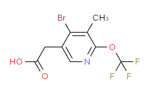 AM184375 | 1806212-57-6 | 4-Bromo-3-methyl-2-(trifluoromethoxy)pyridine-5-acetic acid