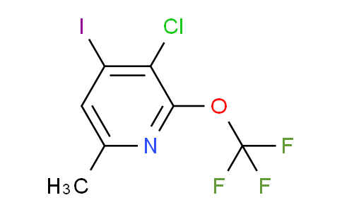 AM184379 | 1804396-35-7 | 3-Chloro-4-iodo-6-methyl-2-(trifluoromethoxy)pyridine