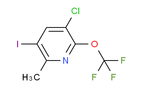 AM184383 | 1806166-13-1 | 3-Chloro-5-iodo-6-methyl-2-(trifluoromethoxy)pyridine