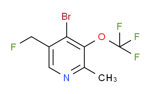 AM184384 | 1806221-85-1 | 4-Bromo-5-(fluoromethyl)-2-methyl-3-(trifluoromethoxy)pyridine