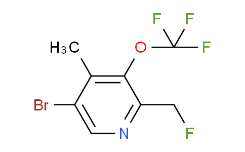AM184386 | 1804579-92-7 | 5-Bromo-2-(fluoromethyl)-4-methyl-3-(trifluoromethoxy)pyridine