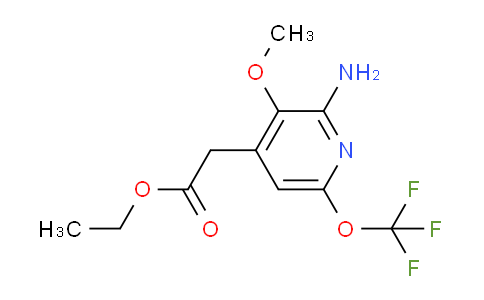AM18439 | 1803707-87-0 | Ethyl 2-amino-3-methoxy-6-(trifluoromethoxy)pyridine-4-acetate