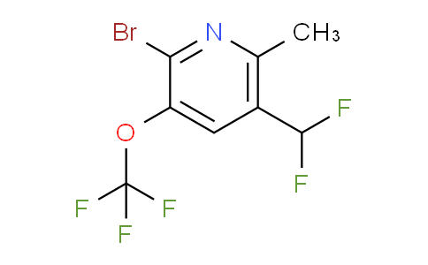 AM184399 | 1803912-45-9 | 2-Bromo-5-(difluoromethyl)-6-methyl-3-(trifluoromethoxy)pyridine