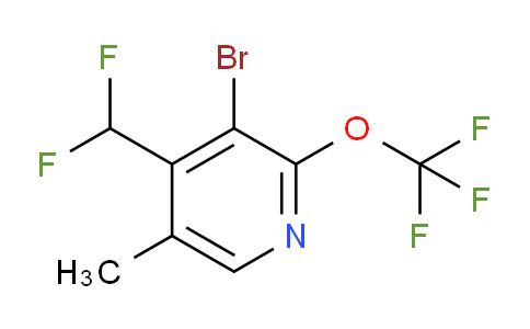 AM184418 | 1803912-61-9 | 3-Bromo-4-(difluoromethyl)-5-methyl-2-(trifluoromethoxy)pyridine