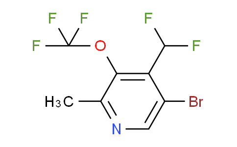 AM184419 | 1806222-16-1 | 5-Bromo-4-(difluoromethyl)-2-methyl-3-(trifluoromethoxy)pyridine