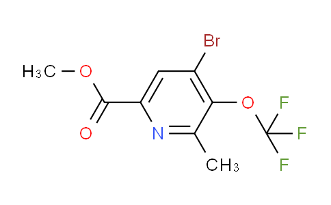 AM184424 | 1804650-99-4 | Methyl 4-bromo-2-methyl-3-(trifluoromethoxy)pyridine-6-carboxylate