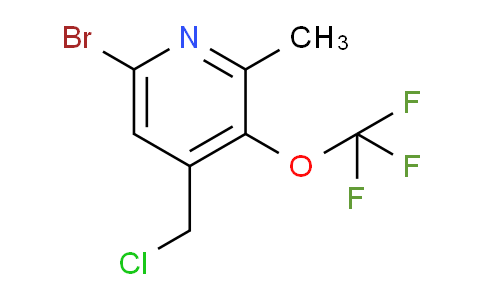 AM184425 | 1804392-75-3 | 6-Bromo-4-(chloromethyl)-2-methyl-3-(trifluoromethoxy)pyridine