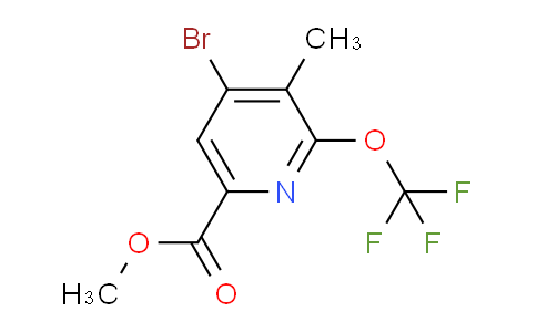 AM184428 | 1803913-94-1 | Methyl 4-bromo-3-methyl-2-(trifluoromethoxy)pyridine-6-carboxylate