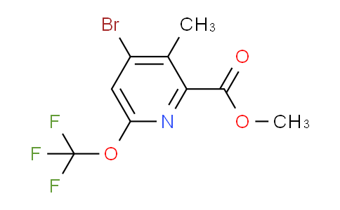 AM184431 | 1806088-17-4 | Methyl 4-bromo-3-methyl-6-(trifluoromethoxy)pyridine-2-carboxylate