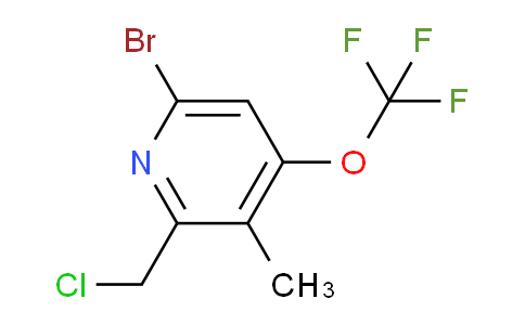 AM184432 | 1803950-75-5 | 6-Bromo-2-(chloromethyl)-3-methyl-4-(trifluoromethoxy)pyridine