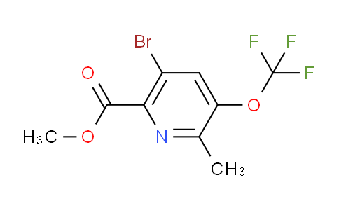 AM184433 | 1804651-04-4 | Methyl 5-bromo-2-methyl-3-(trifluoromethoxy)pyridine-6-carboxylate
