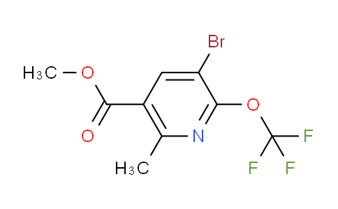 AM184435 | 1806145-60-7 | Methyl 3-bromo-6-methyl-2-(trifluoromethoxy)pyridine-5-carboxylate