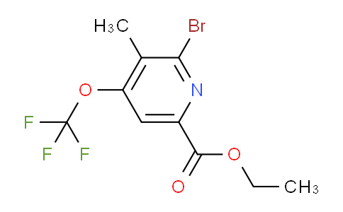 AM184437 | 1806088-23-2 | Ethyl 2-bromo-3-methyl-4-(trifluoromethoxy)pyridine-6-carboxylate
