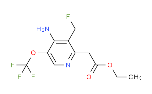 AM18444 | 1806212-50-9 | Ethyl 4-amino-3-(fluoromethyl)-5-(trifluoromethoxy)pyridine-2-acetate