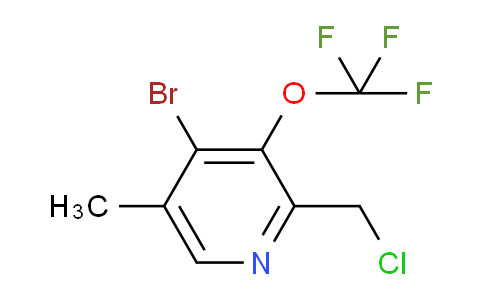 AM184442 | 1803629-07-3 | 4-Bromo-2-(chloromethyl)-5-methyl-3-(trifluoromethoxy)pyridine