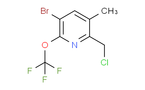 AM184447 | 1803951-33-8 | 5-Bromo-2-(chloromethyl)-3-methyl-6-(trifluoromethoxy)pyridine