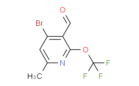 AM184451 | 1803633-69-3 | 4-Bromo-6-methyl-2-(trifluoromethoxy)pyridine-3-carboxaldehyde